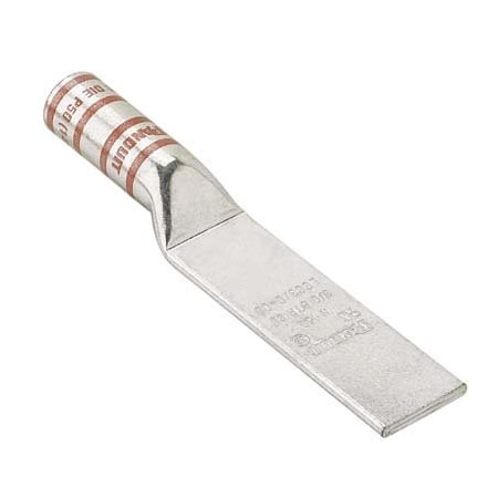 Panduit One-Hole Compression Lug, 250 kcmil Max, Standard Barrel, Copper, Yellow LCC250-00-X